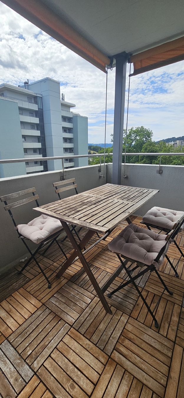 Tischset: Balkonmöbel – Gebraucht aus Zürich von ArtaMu