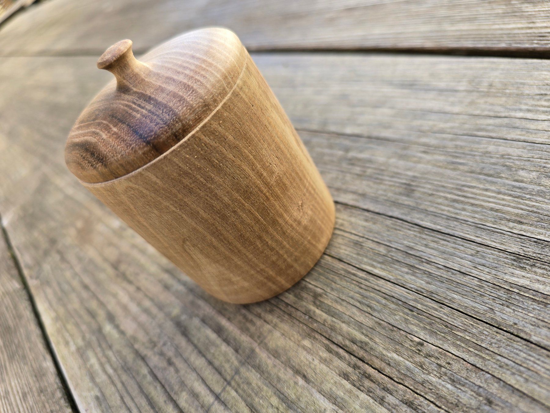 Behälter & Ähnliches: Holz: Dose mit Deckel, Aufbewahrungsbox – Neu (gemäss Beschreibung) aus Romanshorn von Rachacha 2