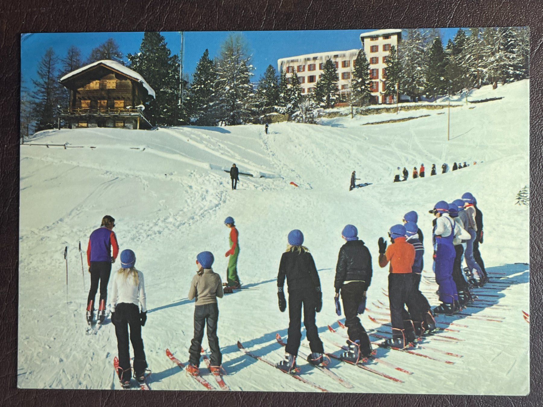 Cartoline postali: Chandolin - Grand hôtel Intersoc – Usato da Steg VS venduto da danwer74