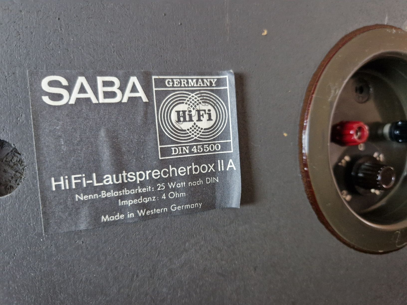 Saba Lautsprecher: Saba 2A – Gebraucht aus Arbon von Mayak_Sound 5