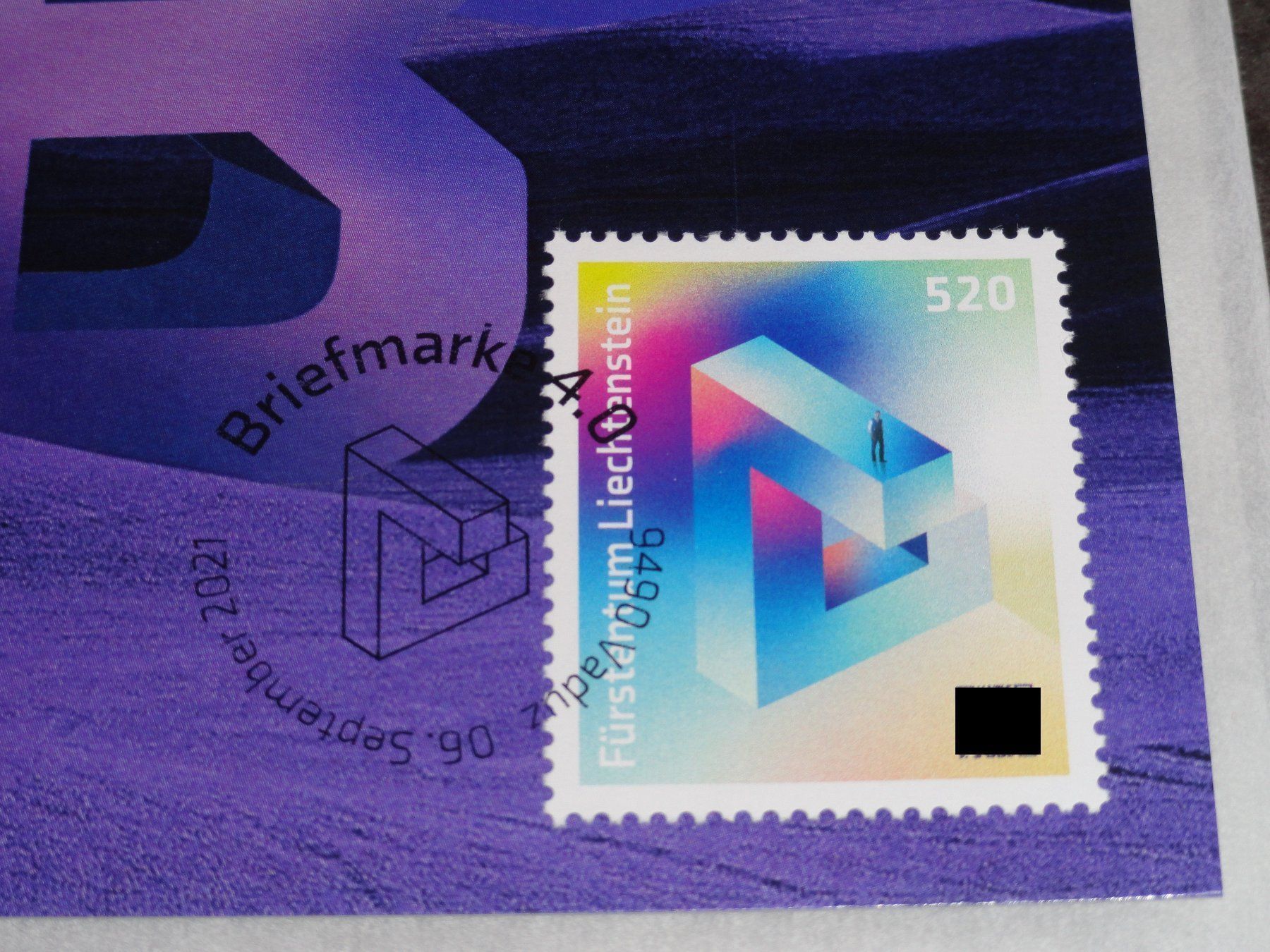 Tutti i francobolli: Maximumkarte CRYPTO Liechtenstein PRINZESSIN – Nuovo (secondo la descrizione) da Dagmersellen venduto da dribbeldrago10 1
