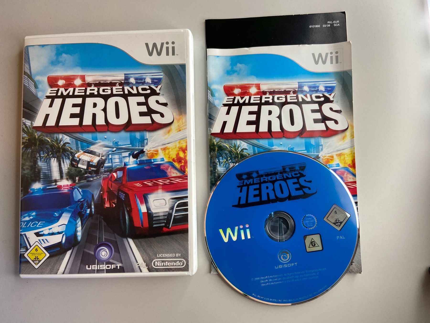 Nintendo Giochi: Emergency Heroes - Wii – Usato da St.gallen venduto da taduz