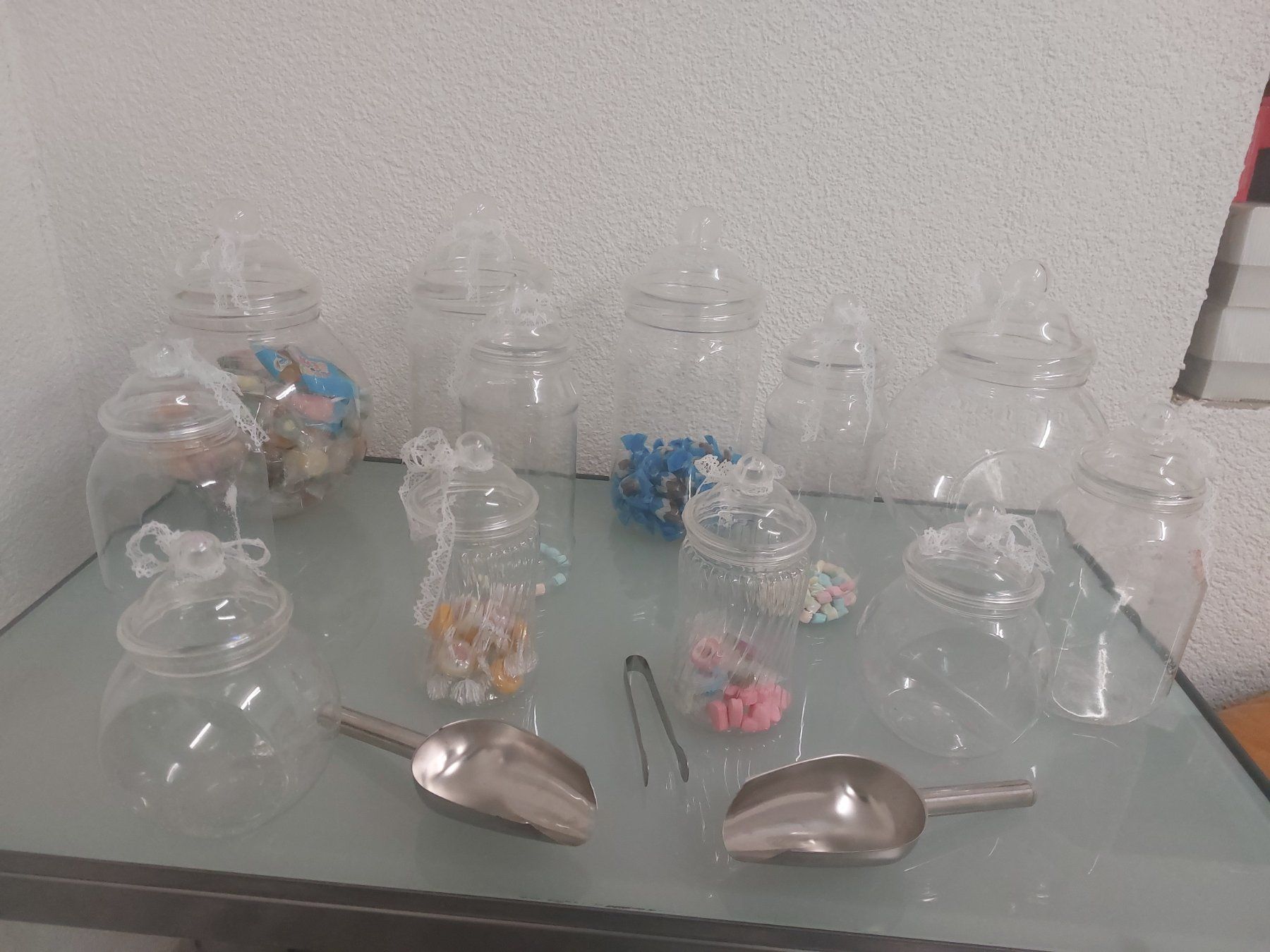 Tutte le decorazioni: Candy Gläser  Kunststoff mit Deckel – Usato da Schaffhausen venduto da Chihuauer