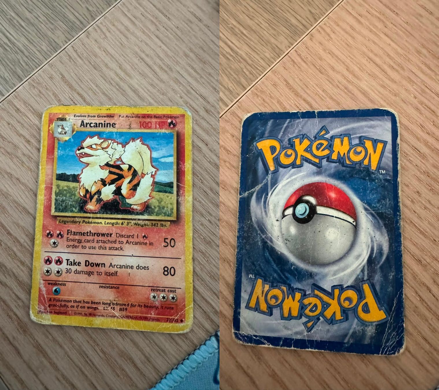 Pokémon Carte collezionabili: Arcanine 23/102 – Usato da Chavannes-Renens venduto da skywalker1942