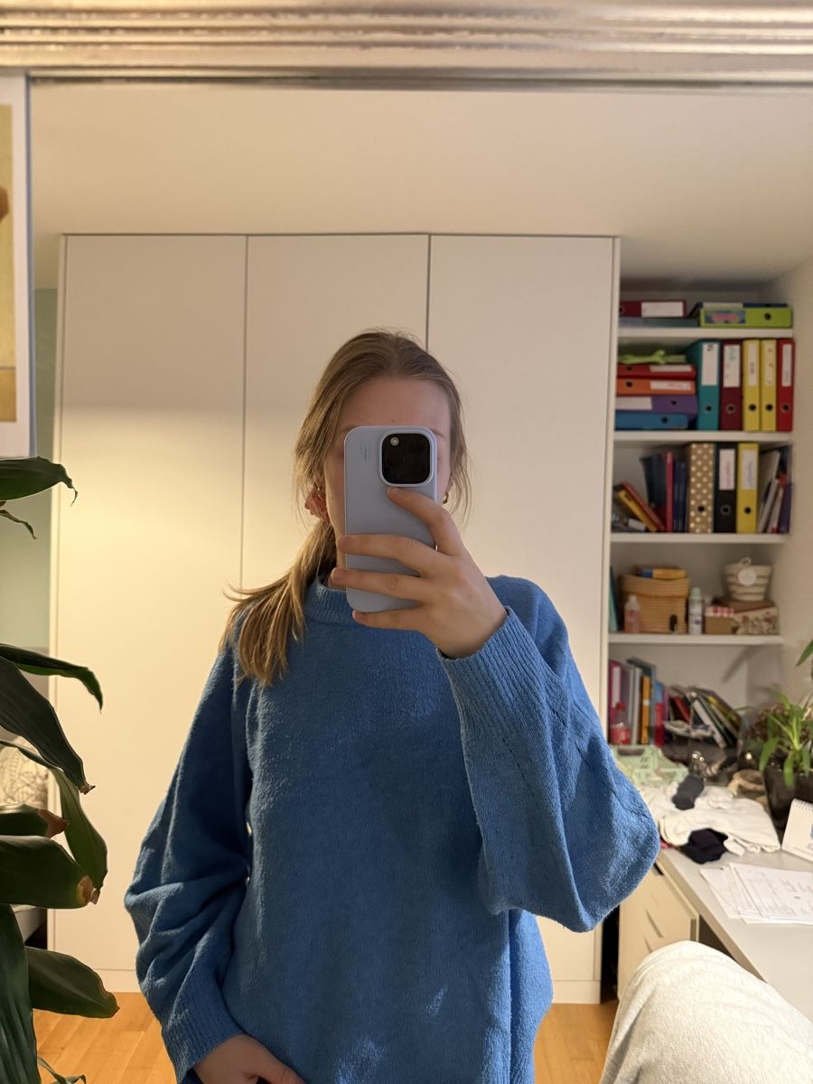 Pull&Bear Pulls & Sweat-shirts: Pull&Bear Strickpullover, Hellblau, Gr. M - Top Zustand! – D'occasion à Unterägeri par ann_x8pf