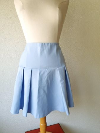 HALLHUBER ROCK JUPE 42 L 40 FALTENROCK TOP zu BLUSE TUNIKA