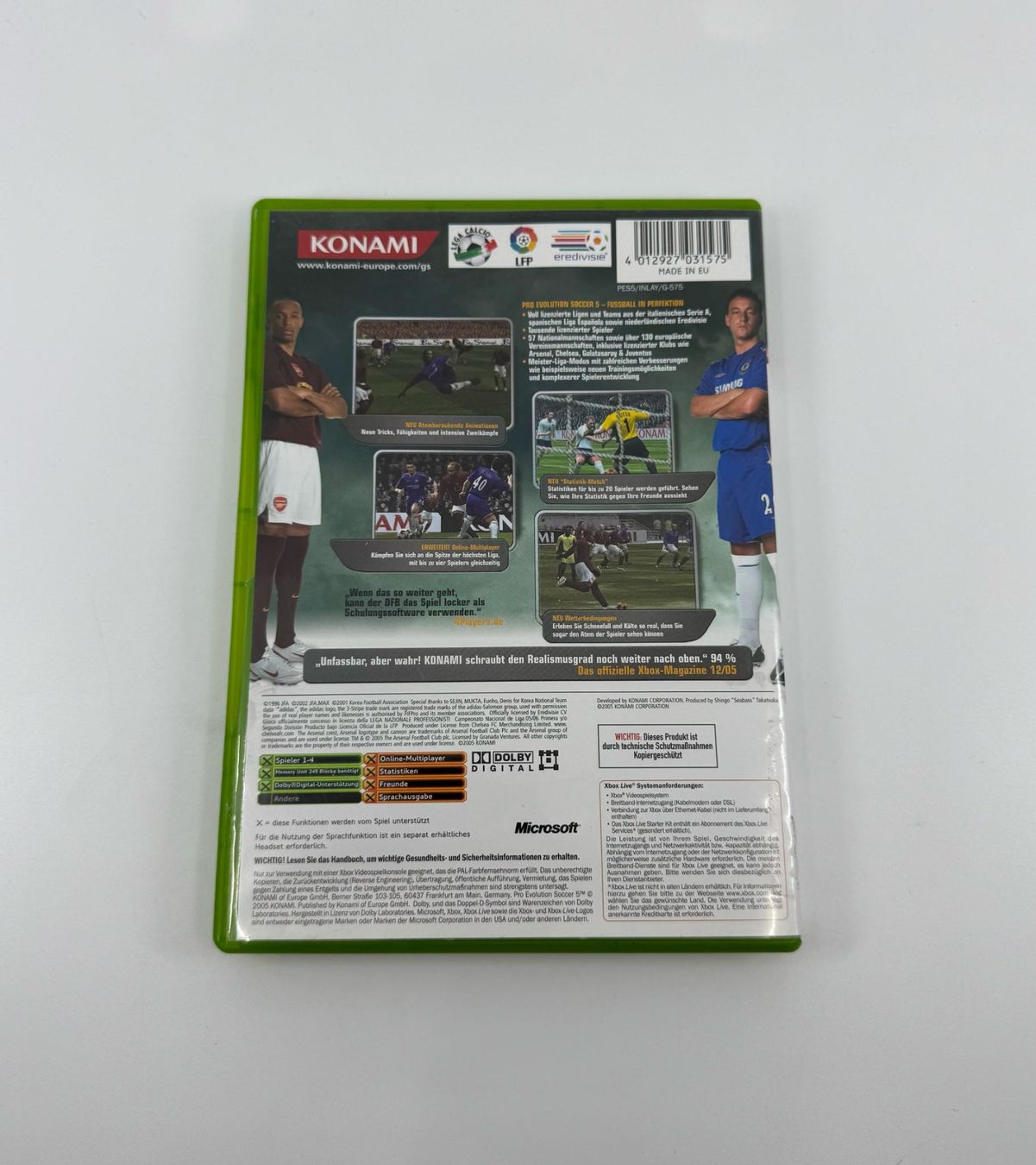 Jeux: Pro Evolution Soccer 5 (XBOX) – D'occasion à Herisau par Seyashop1 2