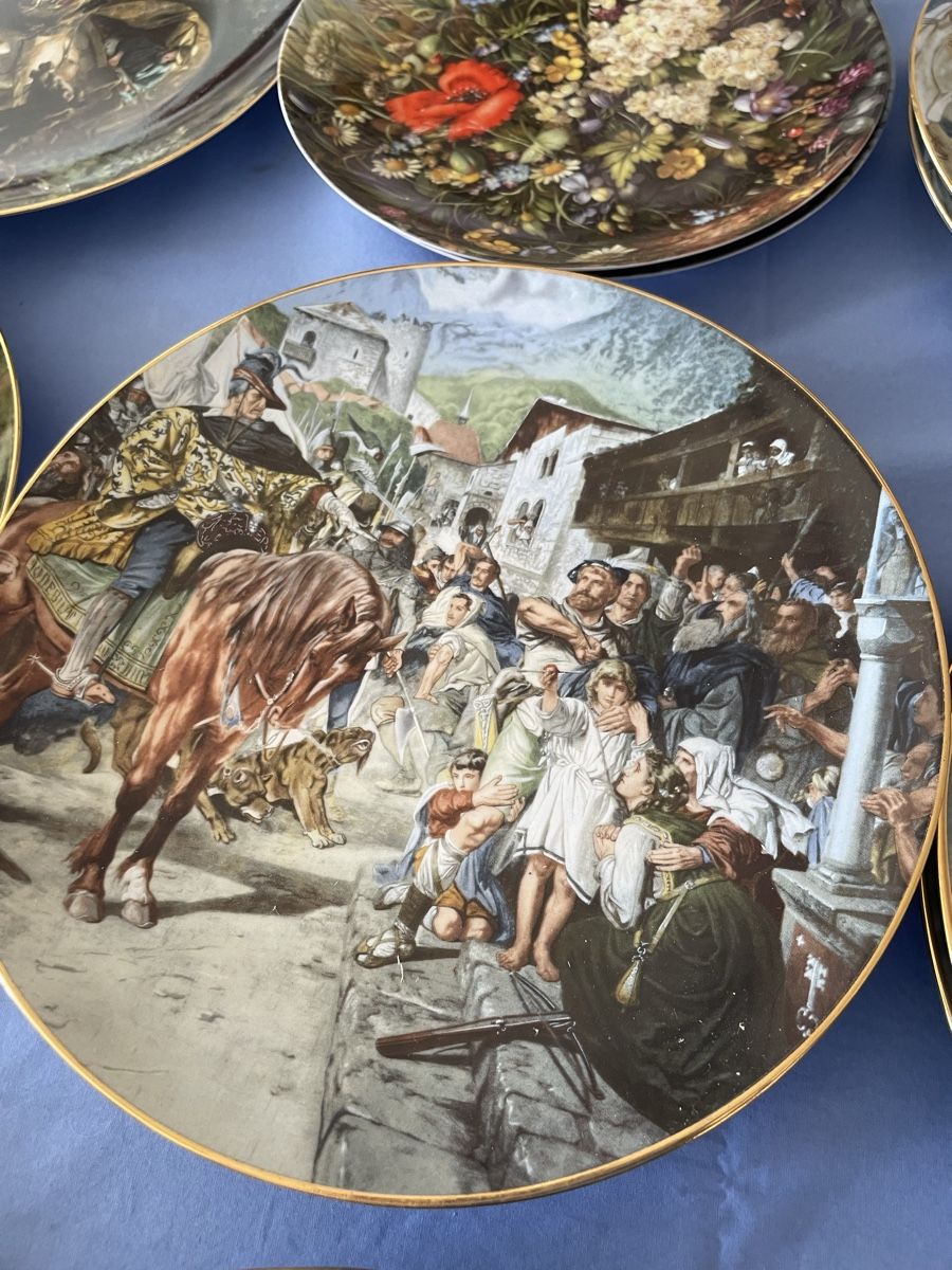 Piatti: Sammlung 18 wandteller der Porzi Langenthal – Nuovo e nell'imballaggio originale da JEGENSTORF venduto da pem_qs2l 7