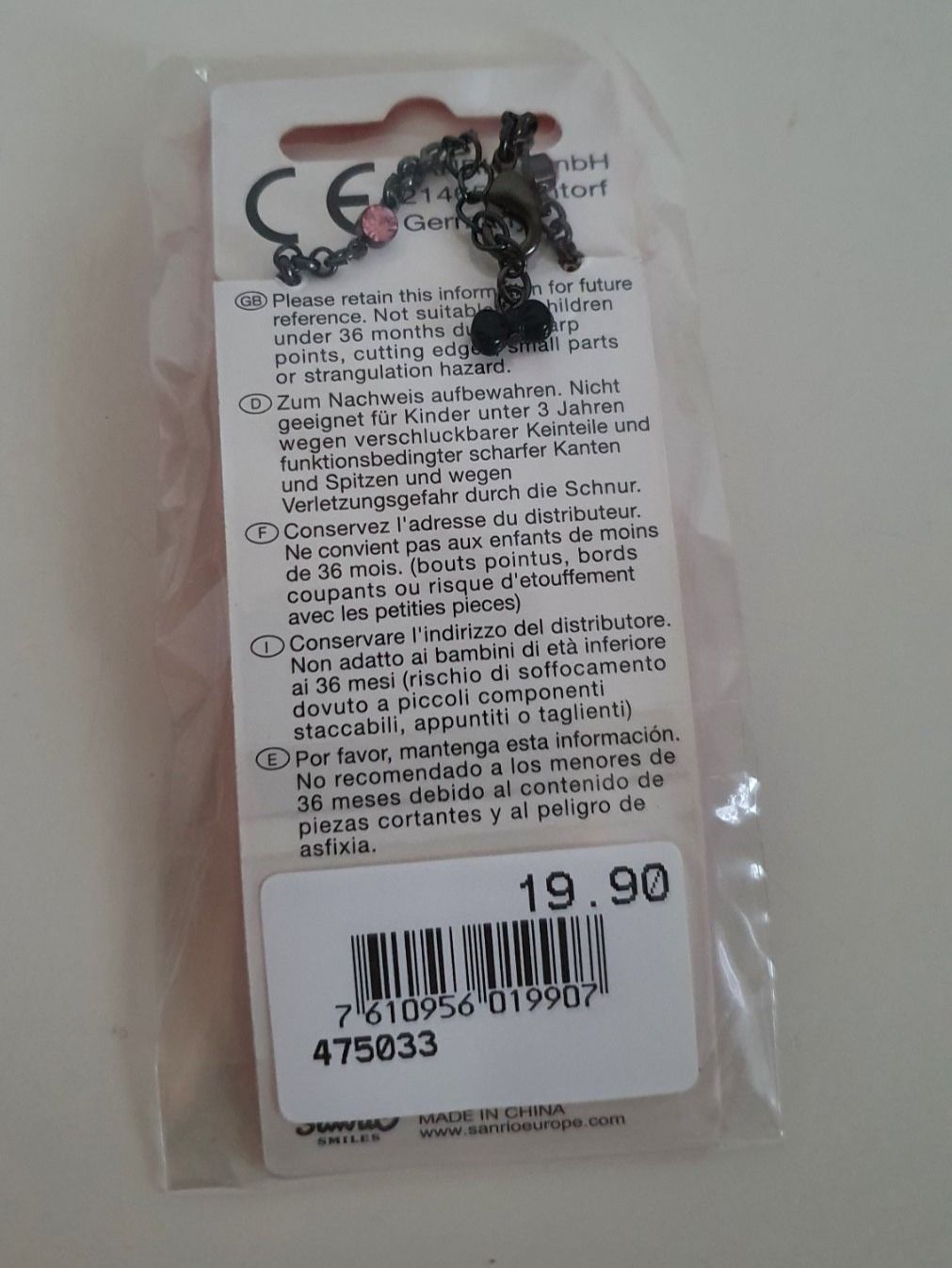 Bracelets: Bracelet Hello Kitty – Neuf avec emballage d'origine à St-Prex par Allymcchou 3
