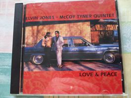 CD Elvin Jones = McCoy Tiner Quintet - Love & Peace