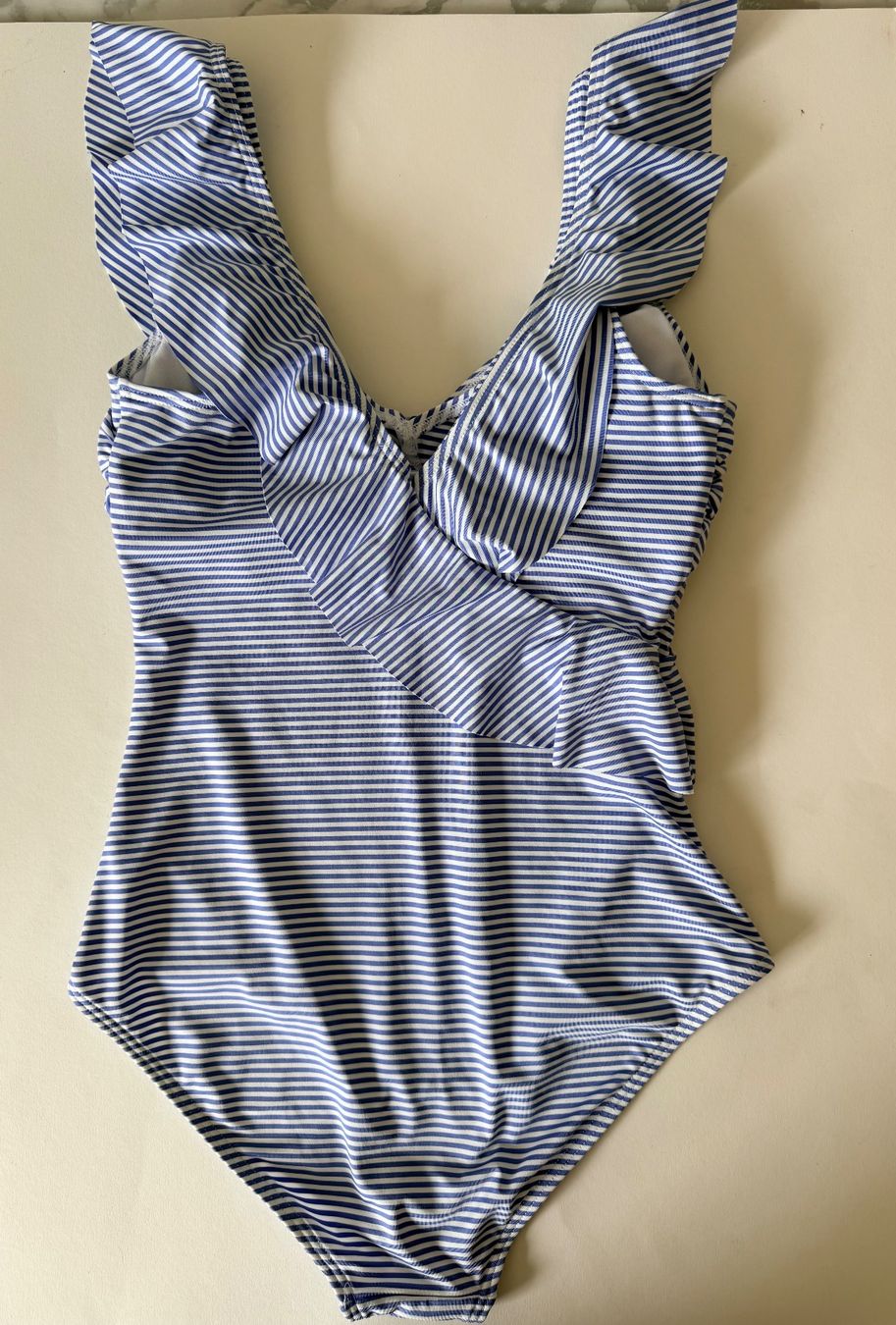 Lascana Costumi da bagno & Bikini: LASCANA, Badekleid, Grösse 36B, Farbe Hellblau/Weiss – Nuovo e nell'imballaggio originale da Rudolfstetten venduto da gst_g7xl 5
