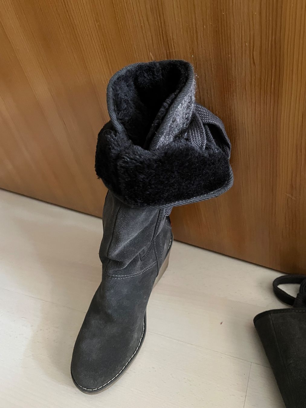 S.Oliver Scarpe da donna: Suede Wedge Boots Gr. 38 – Usato da Steffisburg venduto da kla_gqp7 3