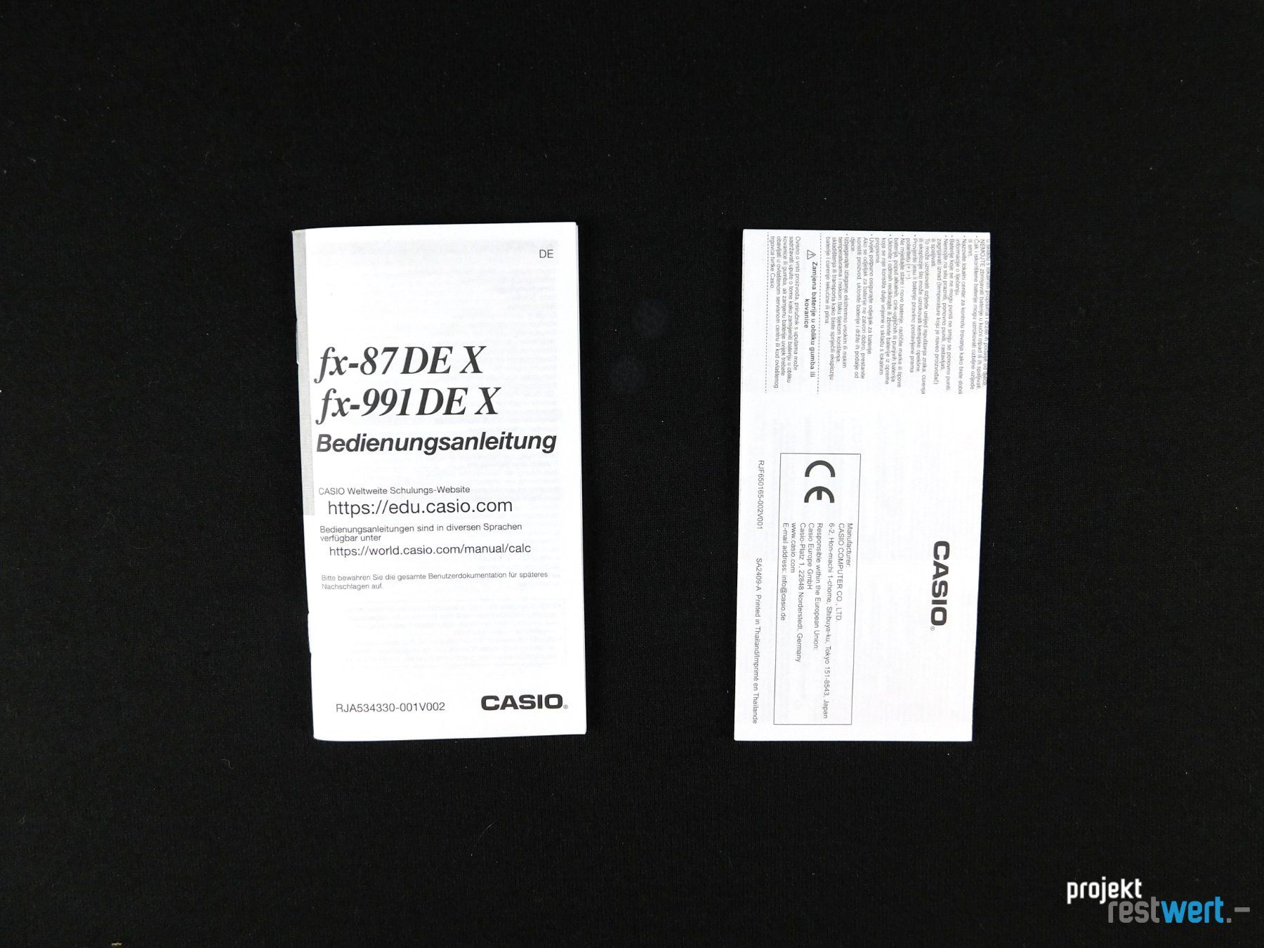 Casio Calcolatrici tascabili: Taschenrechner fx-991DE X von CASIO – Nuovo (secondo la descrizione) da Bülach venduto da restwert_buelach 5