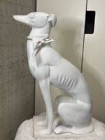 ✨Hund Skulptur, weiss lackiert✨