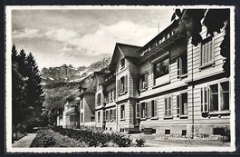 Wallenstadt, Krankenhaus im Sonnenschein