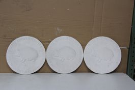 Igelrelief in Gips von Franco Annoni