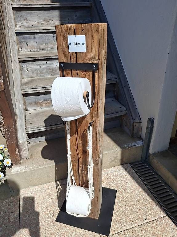Altri accessori per il bagno: WC Papierrollen Halter – Nuovo (secondo la descrizione) da Giswil venduto da Rduili