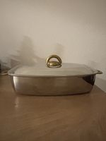 Vintage Swiss Made Servierschale mit Glasdeckel