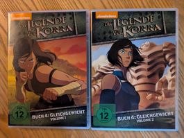 Die Legende von Korra -  Buch 4: Gleichgewicht - 2 DVD's👍