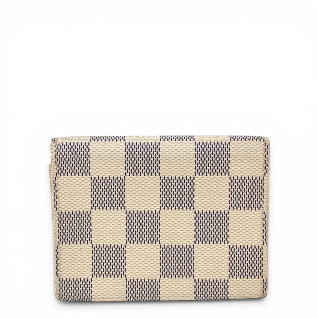 Louis Vuitton Portafogli: Louis Vuitton Envelope carte de visite Damier Azur – Usato da Binningen venduto da Designerlabels 2