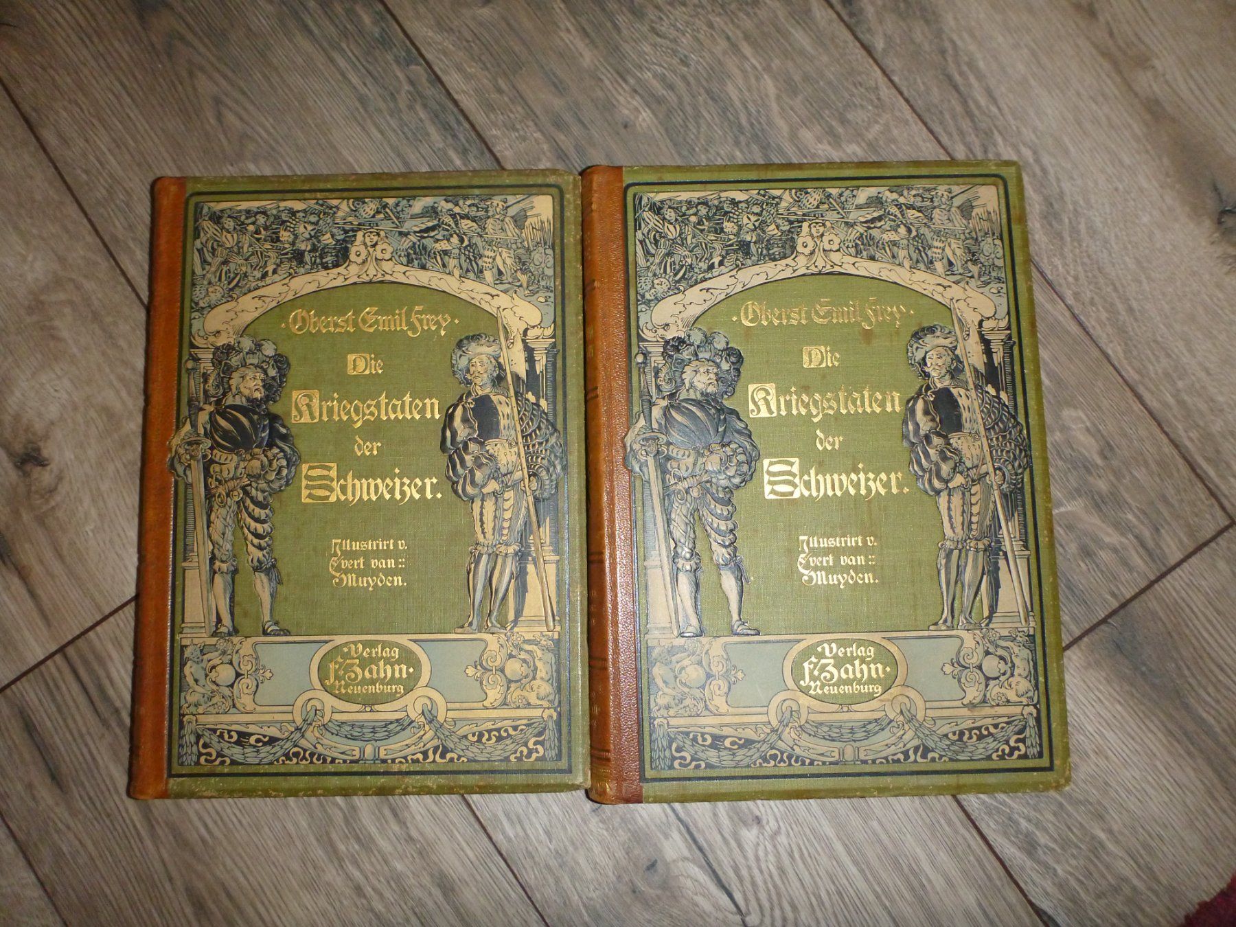 Bücher: Die Kriegsdaten der Schweizer , 2 Bände – Gebraucht aus Eschen von Nerger1918