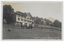 Unterwasser, Pension Forrer  um 1925🏨