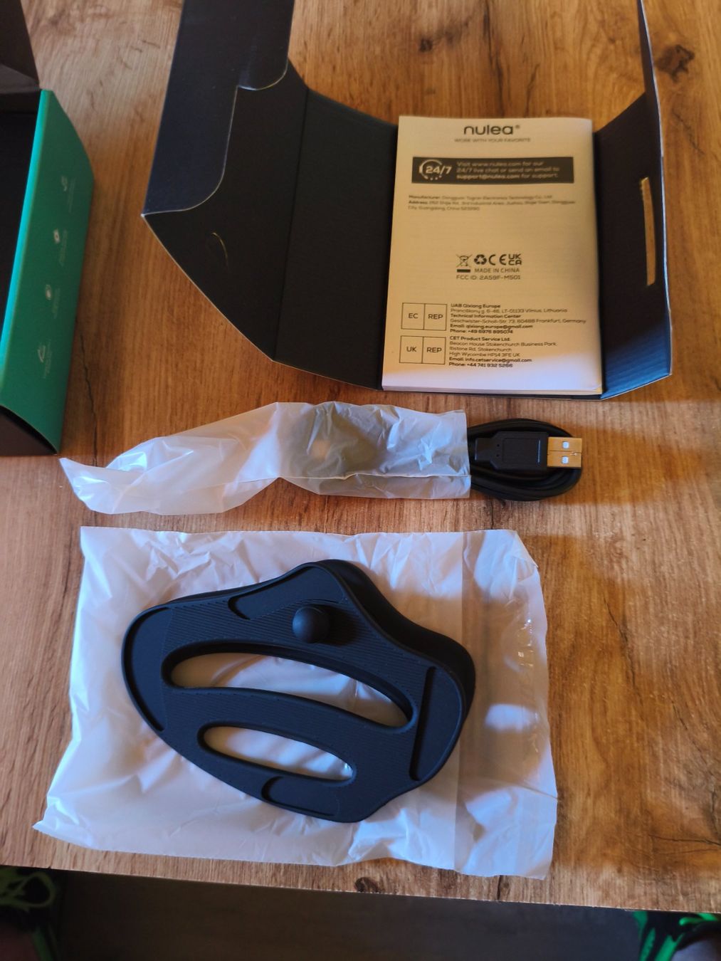 Maus: Nulea Wireless Trackball Maus mit Tilt Stand M511 – Neu (gemäss Beschreibung) aus Hägglingen von BigJim1 3