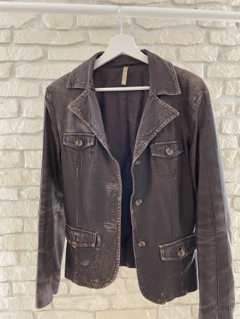 Vintage Lederjacke Grösse 36