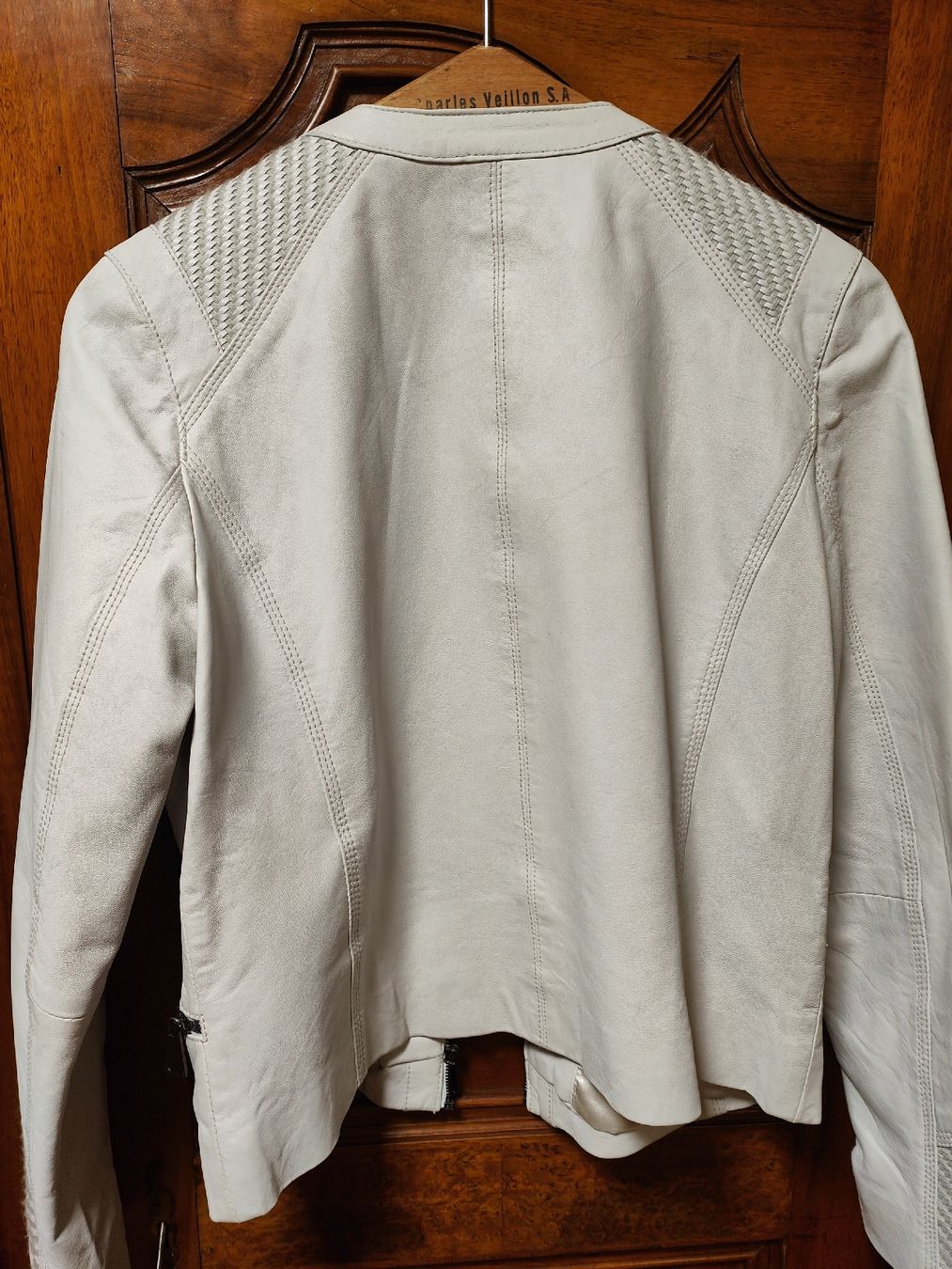 Vestes: Veste en cuir Giorgio & Mario, taille 42 – Neuf (Voir description) à Massongex par kik_y97b 2