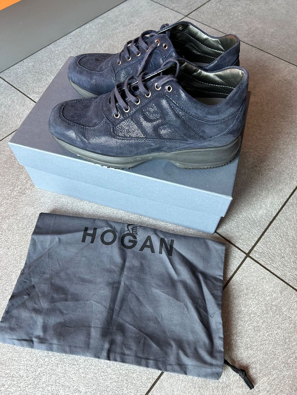 Hogan Damenschuhe: Schuhe Damen HOGAN  interactive bleu nuit gr. 37 – Neu (gemäss Beschreibung) aus Arbedo von nadia1973