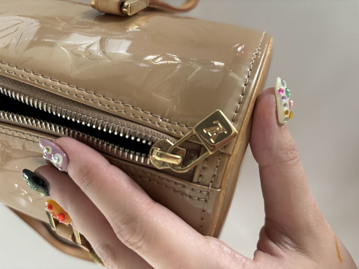 Louis Vuitton Borse: Louis Vuitton Papillon Vernis Beige – Usato da Bulle venduto da lalooo 7