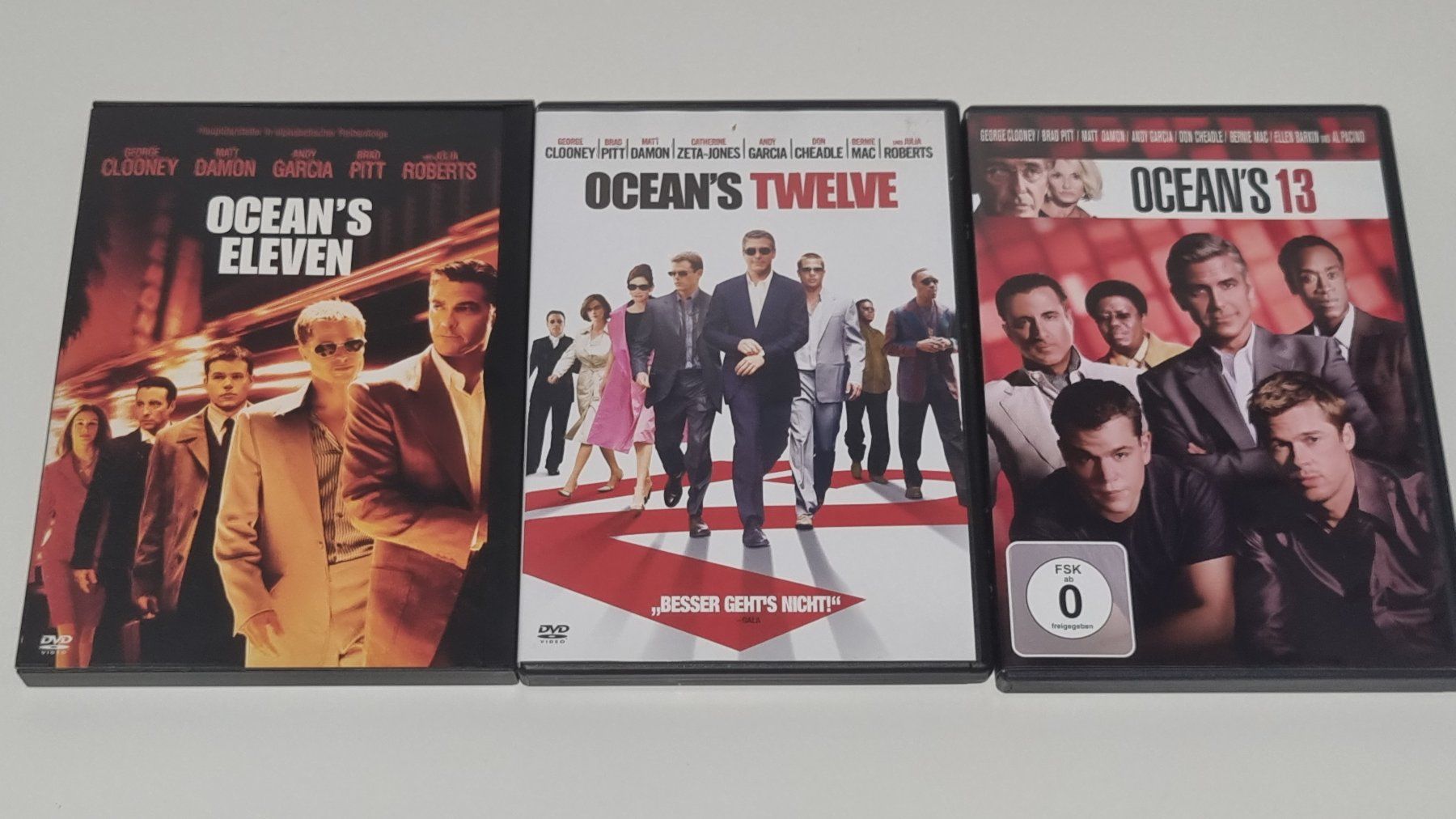 Alle DVDs: DVD: Ocean's 11, 12, 13 – Gebraucht aus Ehrendingen von Thomas_2