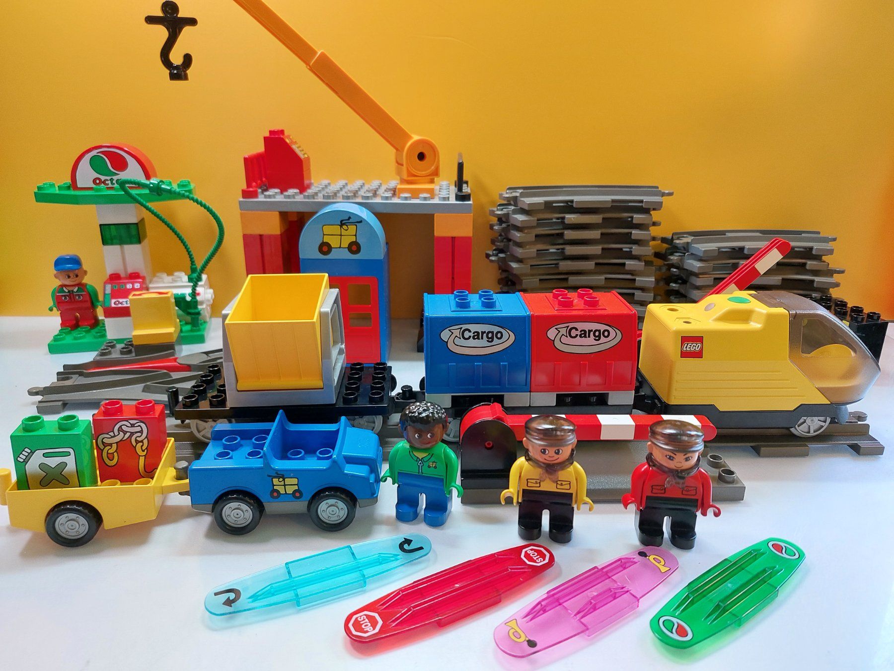 Lego Kit di costruzioni: LEGO Duplo Explore 3325 Intelligentes Zugsystem Eisenbahn – Usato da St.Gallen venduto da TinasBauundSpiel