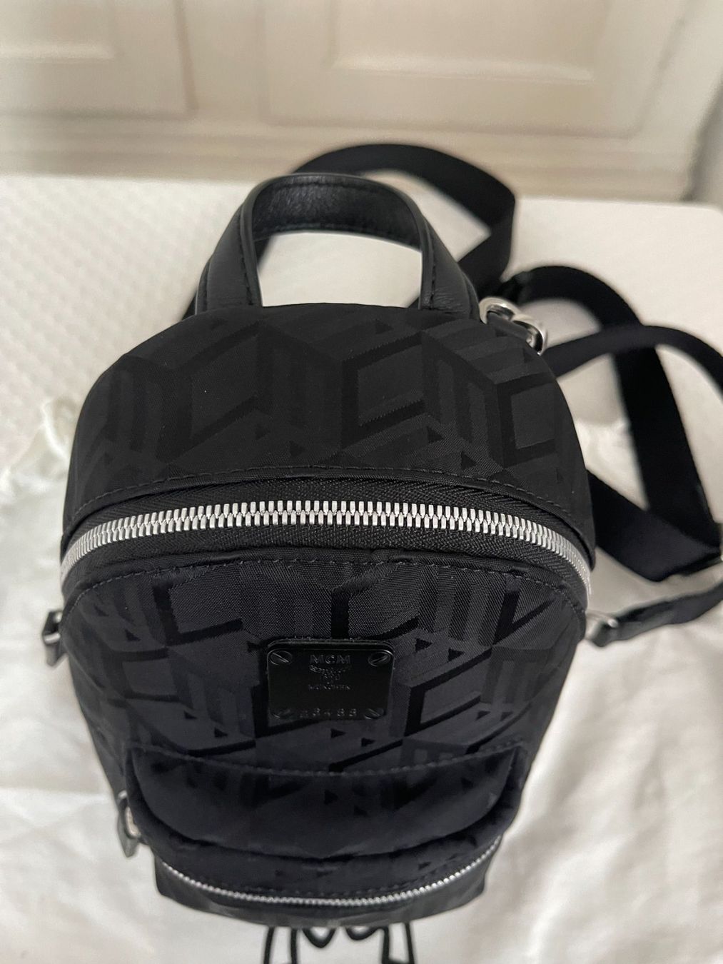 Mcm Rucksäcke: Neuer MCM Rucksack, Size Mini, aus Nylon – Neu (gemäss Beschreibung) aus Dottikon von Pega7 7
