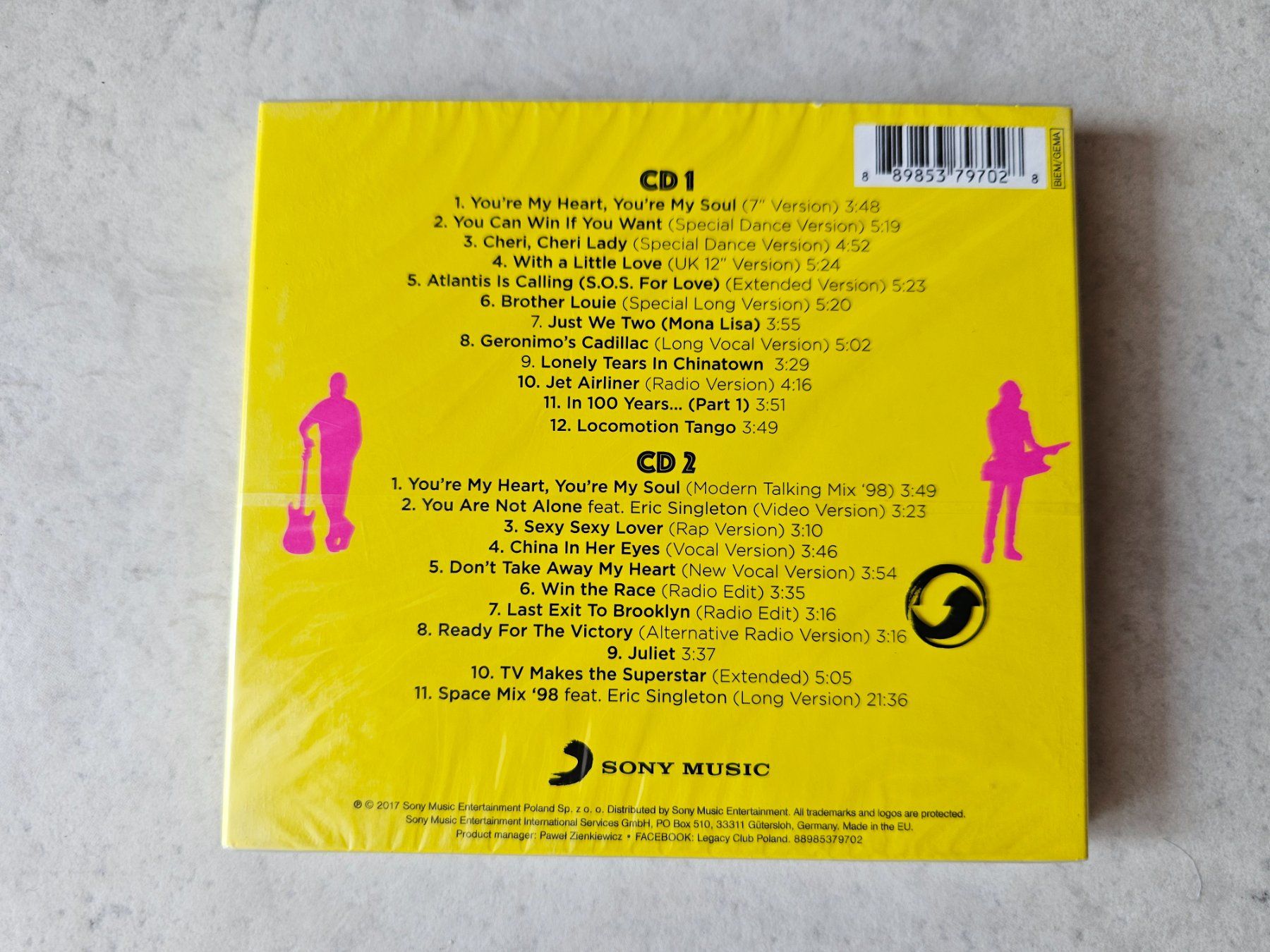 CD: Modern Talking  -  Ready For The Mix / 2 CD's Fabrikneu – Nuovo e nell'imballaggio originale da Schneisingen venduto da backstore24 1