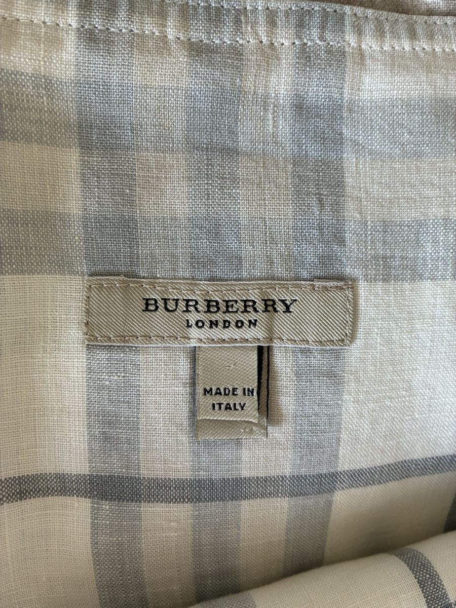 Guinzagli & Collari: Burberry Leinenrock – Usato da Zürich venduto da nat_z6kt 4