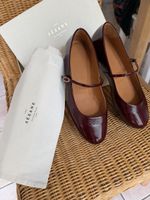 Ballerine Méline Sezane bordeaux vernice EU 40 usate poco!