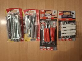 Fischer, Tox Dübel Sortiment, verschiedene Grössen 4 Pack