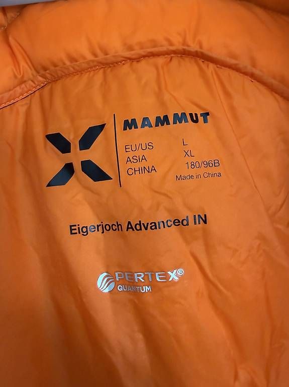 Mammut Jacken: Mammut Eigerjoch Advanced In Grösse L – Gebraucht aus Flamatt von Prostaff85 1
