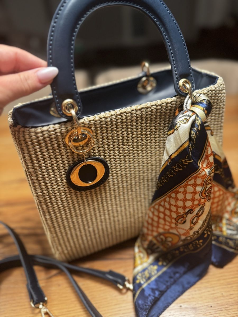Taschen für Damen: Elegante Handtasche aus Stroh – Neu (gemäss Beschreibung) aus Embrach von lady_t_ 1