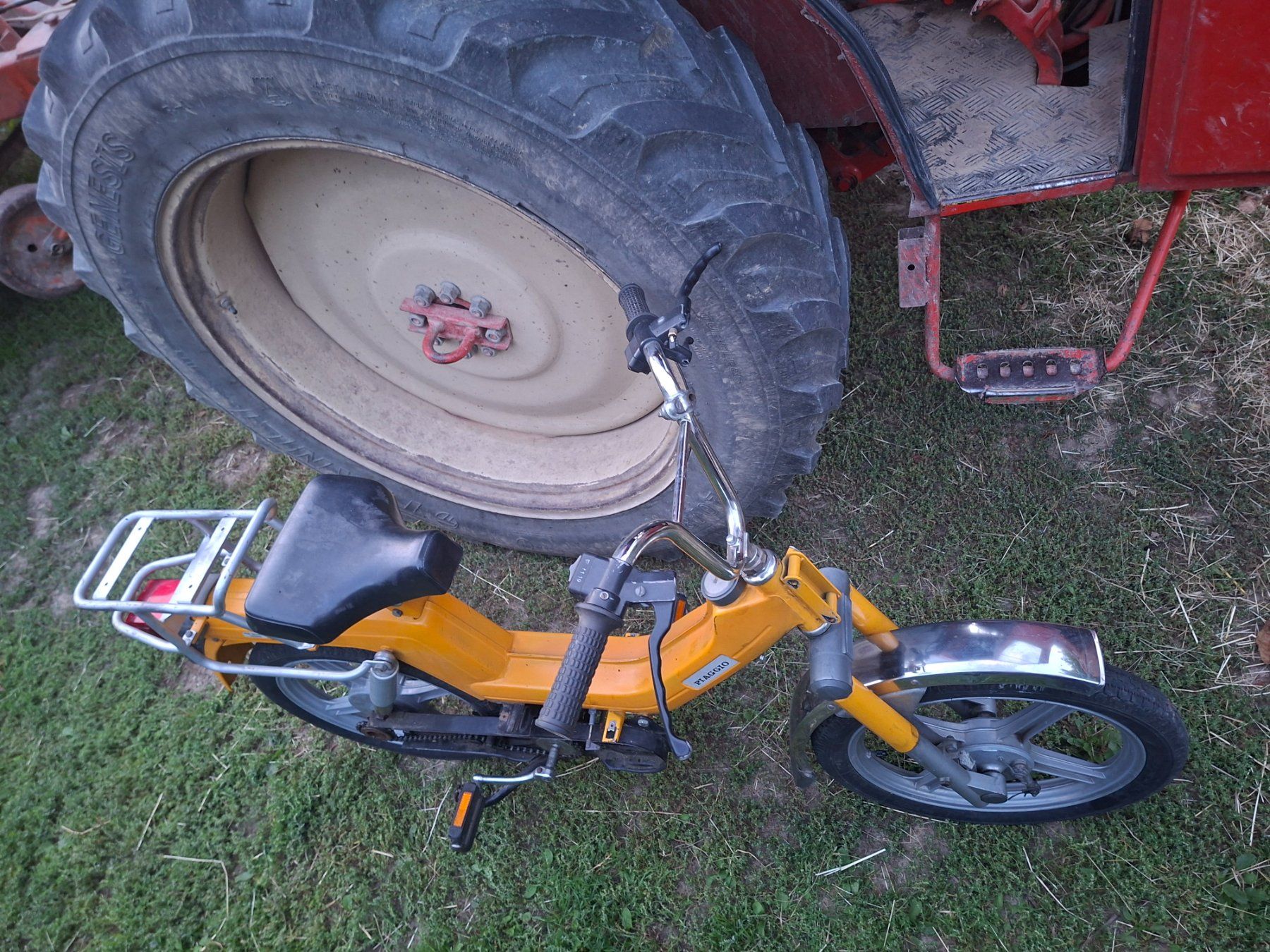 Piaggio Ciclomotori: Mofa Piaggio SI ex Post mit Ausweis rolling Chassis – Usato da Balsthal venduto da redcarpet 2