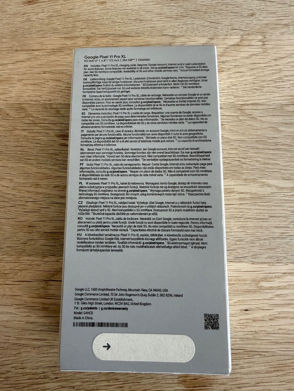 Google Handys / Smartphones: Google Pixel 11 Pro XL – Neu und originalverpackt aus Delémont von Se_c6j7 2
