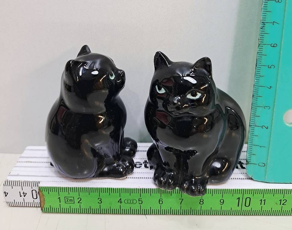 Statuette: Zwei kleine Katzenstatuen – Usato da Zürich venduto da aiman3333 3