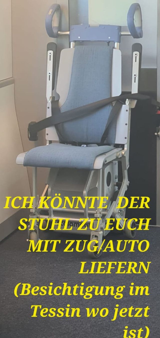 Chaises roulantes: Treppensteiger Rollstuhl "Alber Scalamobil S25" – D'occasion à Altdorf UR par BLACKGARLIC 2