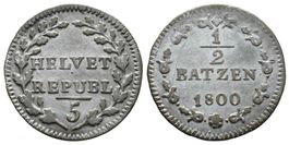 HR 0,5 Batzen 1800 /2385/