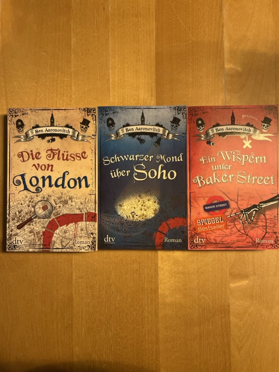 Bücher: Ben Aaronovitch London Romane – Gebraucht aus Olten von Sime33