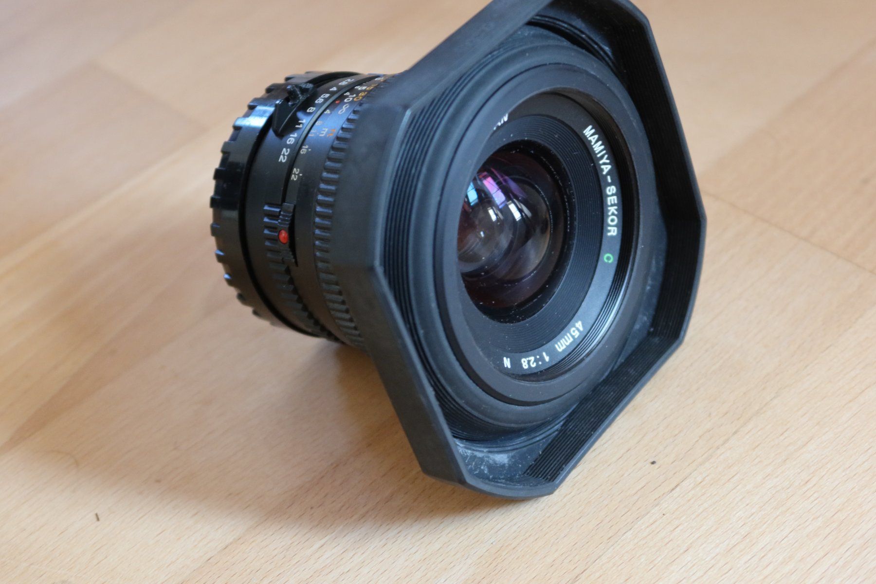 Mamiya Kamera: Mamiya 645 Pro TL mit 2 Objektiven – Gebraucht aus Olten von Brainer 6