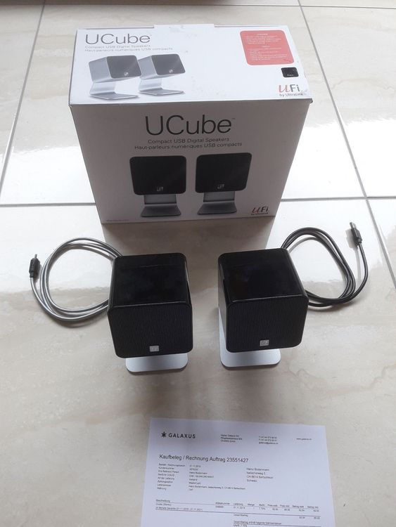 UCube USB Digital Lautsprecher (Neu (gemäss Beschreibung)) in STÄFA für ...