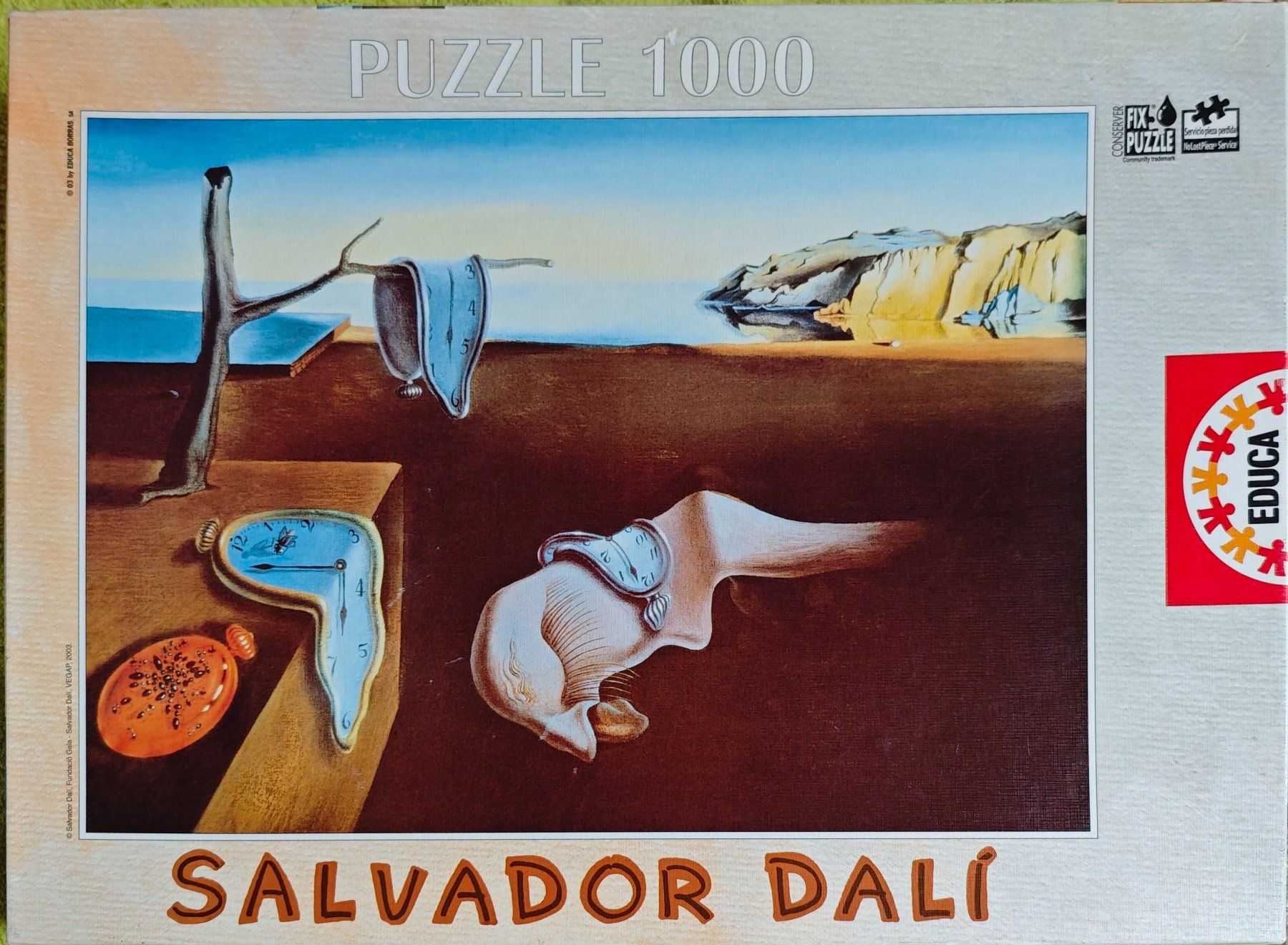 Puzzles: Puzzle Salvador Dalí 1000 Teile – Gebraucht aus Aesch BL von desi1991