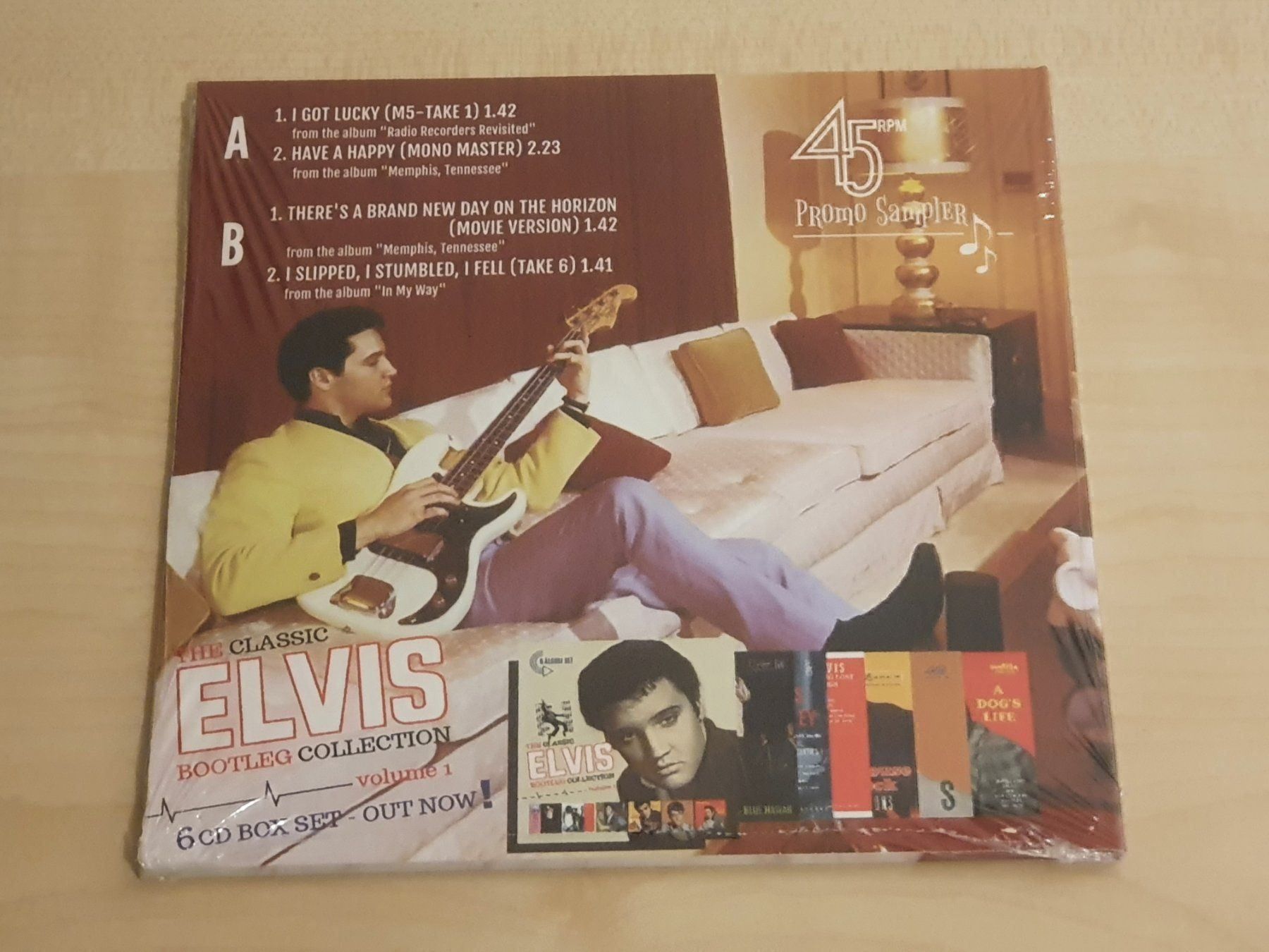 Dischi in vinile: Elvis Theres A Brand New Day Single – Nuovo e nell'imballaggio originale da Uerschhausen venduto da Burton77 1